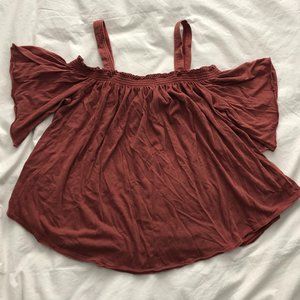 Free People Off the Shoulder Tank